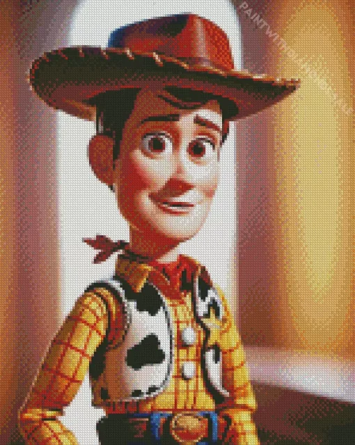 Woody In Toy Story Diamond Painting