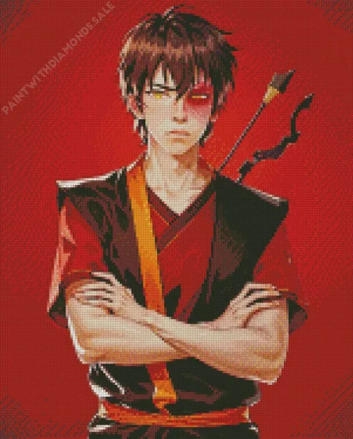 Zuko Anime Diamond Painting