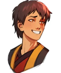 Zuko Anime Character Diamond Painting