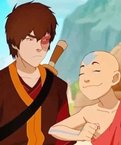 Aang And Zuko Diamond Painting