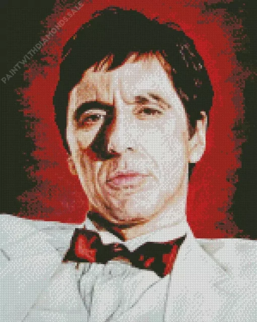 Abstract Al Pacino Diamond Painting