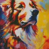 Abstract Australian Shepherd Diamond Painting