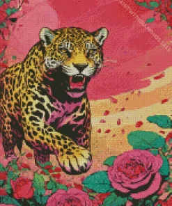 Abstract Jaguars Diamond Painting