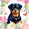 Abstract Rottweiler Diamond Painting