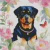 Abstract Rottweiler Diamond Painting