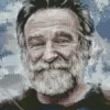 Abstract Robin Williams Art Diamond Painting