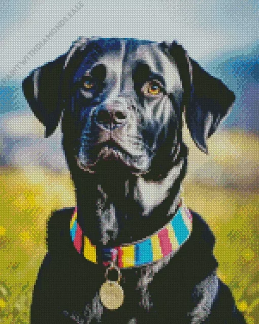 Adorable Labrador Retriever Diamond Painting