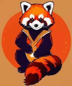 Adorable Red Panda Diamond Painting