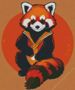 Adorable Red Panda Diamond Painting