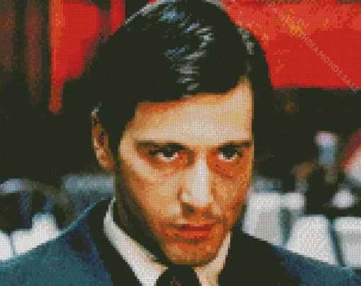 Al Pacino Godfather Diamond Painting