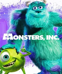 Animated Movie Monsters Inc Diamond Painting