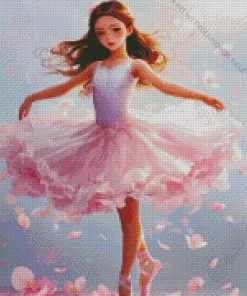 Anime Ballet Girl Diamond Painting