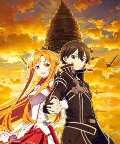 Anime Sword Art Online Diamond Painting