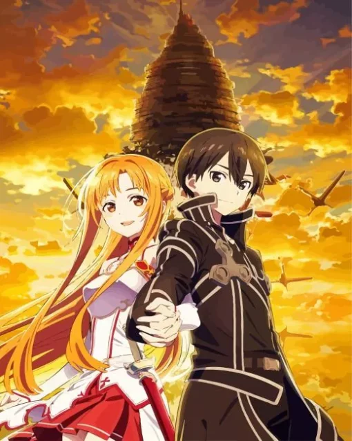 Anime Sword Art Online Diamond Painting