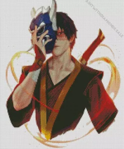 Anime Zuko Diamond Painting