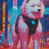 Anime Japanese Spitz Diamond Painting