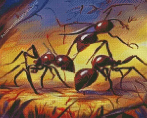 Army Ants Diamond Painting