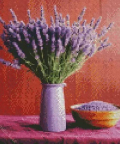 Aromatic Lavender Plant Diamond Painting