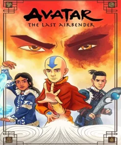 Avatar The Last Airbender Anime Art Diamond Painting