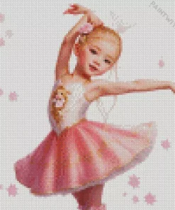 Baby Ballet Dancer Diamond Painting