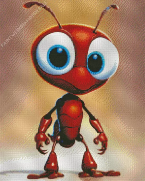 Big Eyes Ant Diamond Painting