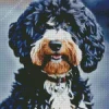 Black Labradoodle Diamond Painting