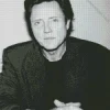 Black And White Christopher Walken Diamond Painting