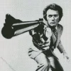 Black And White Dirty Harry Diamond Painting