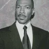 Black And White Eddie Murphy Diamond Painting