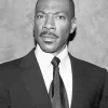 Black And White Eddie Murphy Diamond Painting