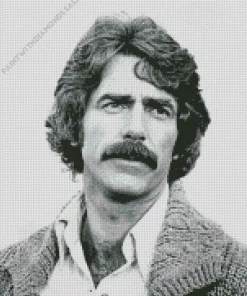 Black And White Sam Elliot Diamond Painting