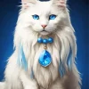 Blue Eyes Himalayan Cat Diamond Painting