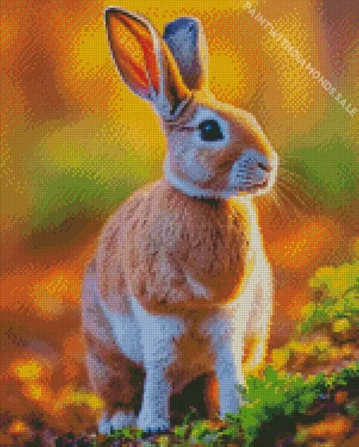 Brown Hare Diamond Painting