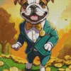 Bulldog In Suit Diamond Painting