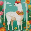 Cartoon Alpaca Diamond Painting