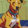 Cartoon Greyhound Diamond Painting