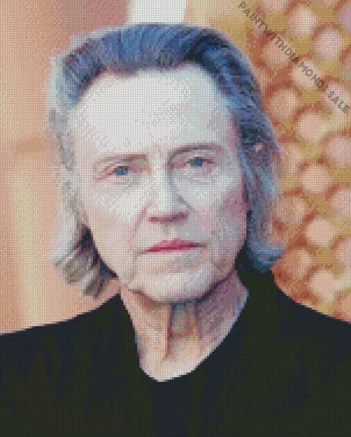 Charismatic Christopher Walken Diamond Painting