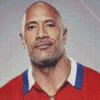 Charismatic Dwayne Johnson Diamond Painting