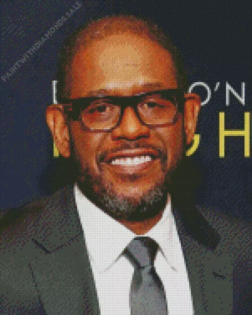 Charismatic Forest Whitaker Diamond Painting