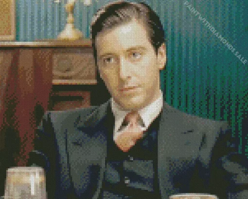 Charismatic Michael Corleone Diamond Painting