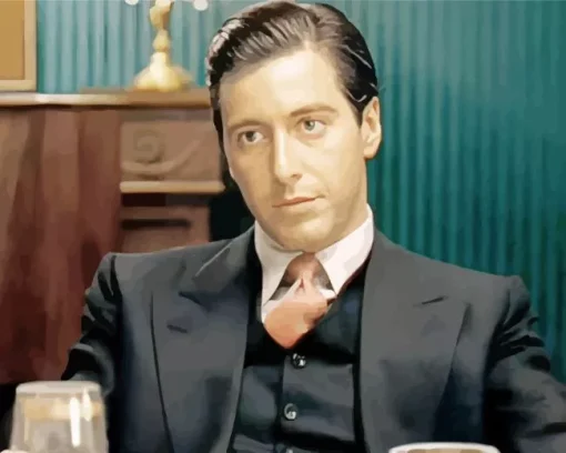 Charismatic Michael Corleone Diamond Painting