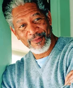 Charming Morgan Freeman Diamond Painting