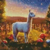 Christmas Alpaca Diamond Painting