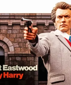 Clint Eastwood In Dirty Harry Diamond Painting