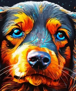 Close Up Irish Setter Diamond Painting