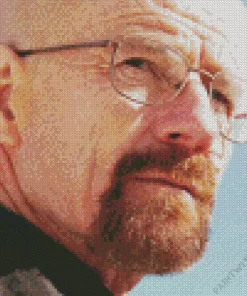 Close Up Walter White Diamond Painting