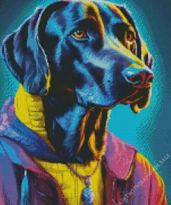 Cool Coonhound Diamond Painting