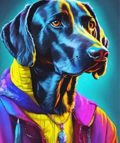 Cool Coonhound Diamond Painting