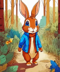 Cool Hare Diamond Painting