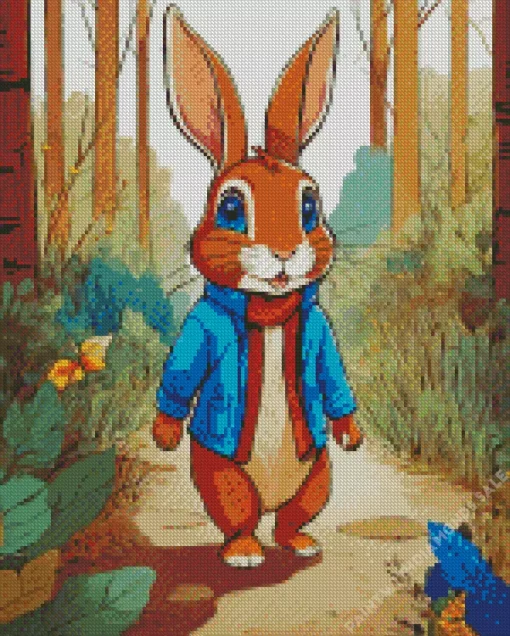 Cool Hare Diamond Painting